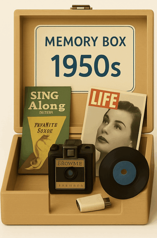 jaren 50 memorybox
