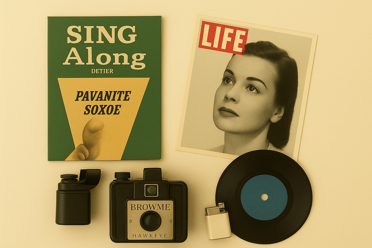 Memory Box 1950s – inhoud overzicht